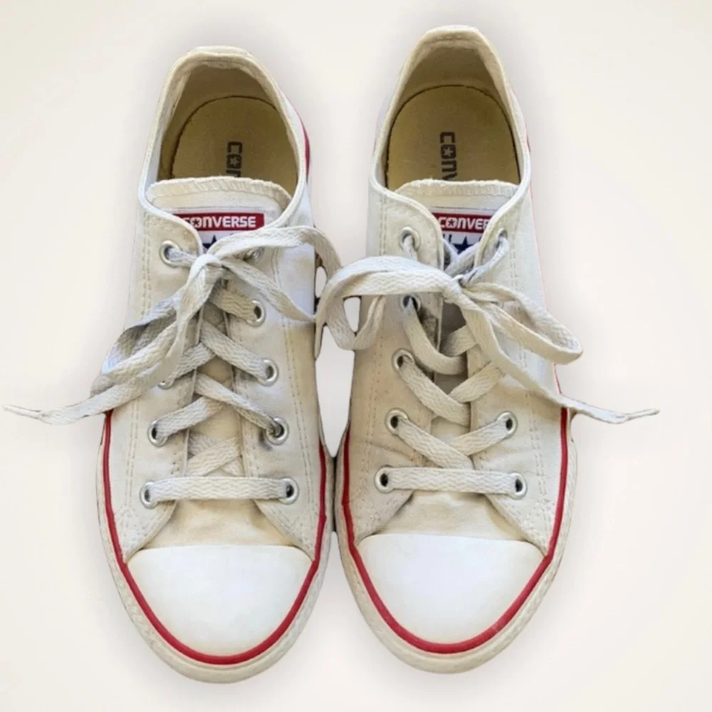 Converse All Star Low-top Sneakers Child Size 3 White